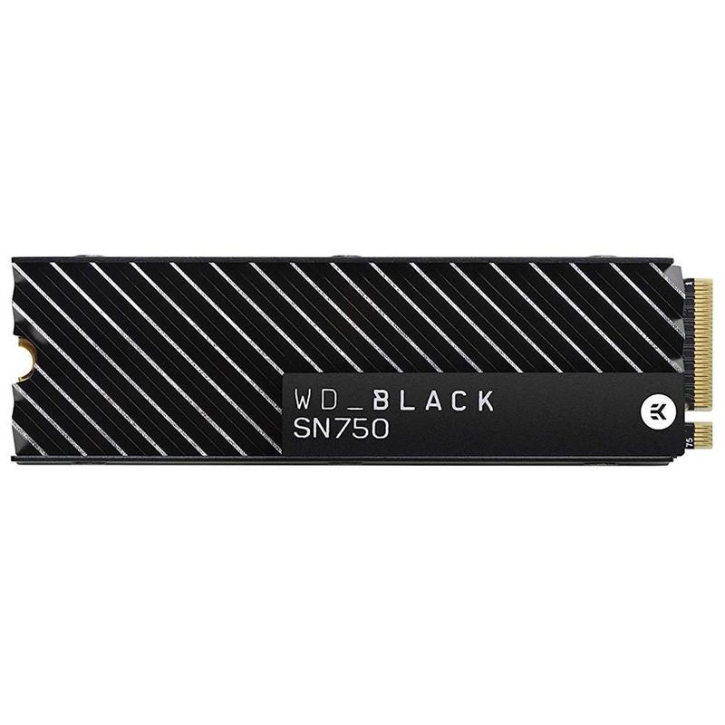 SSD Western Digital Black SN750 Heatsink 1TB NVMe M.2 2280